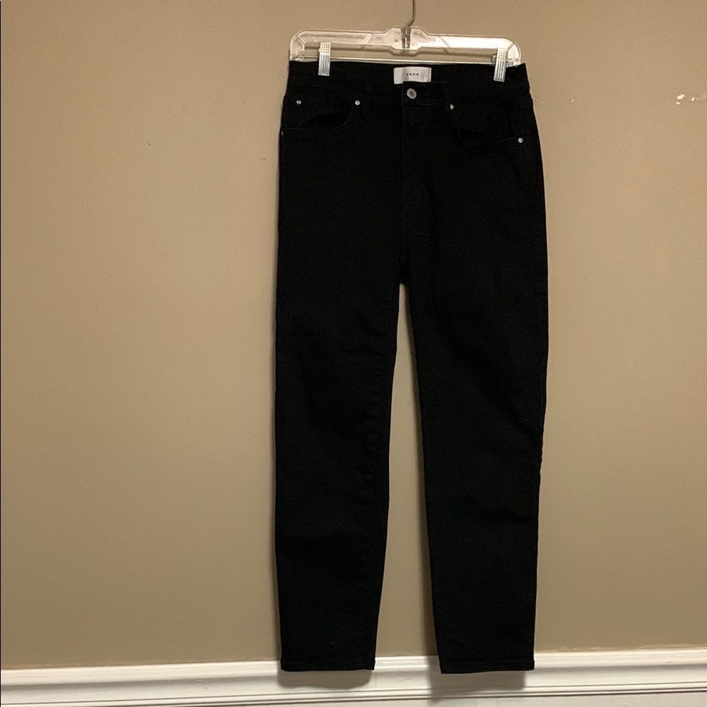 Sene Cailee Hills Women Sizeless Air Straight Black High-Rise Full Length Jeans